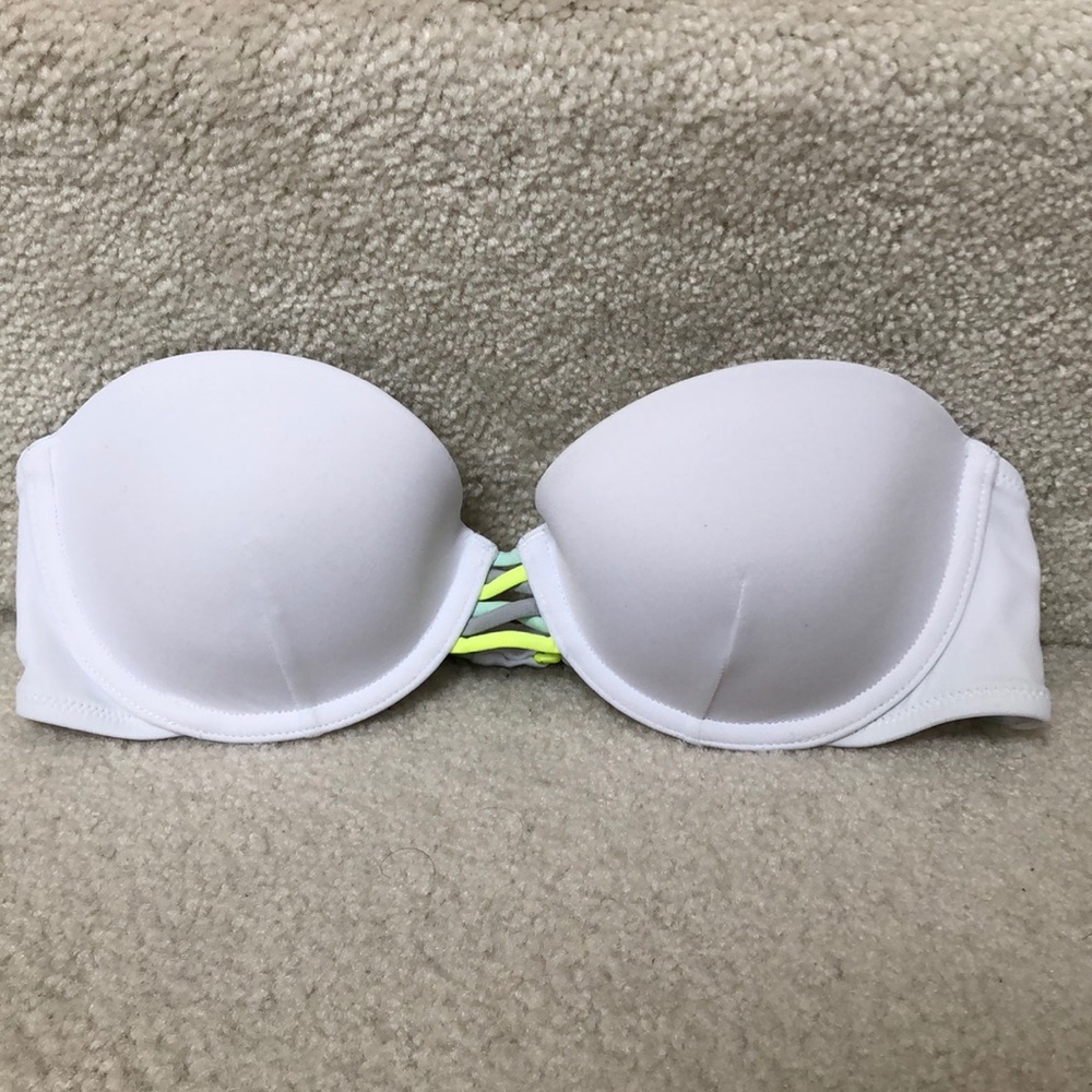White bikini top
